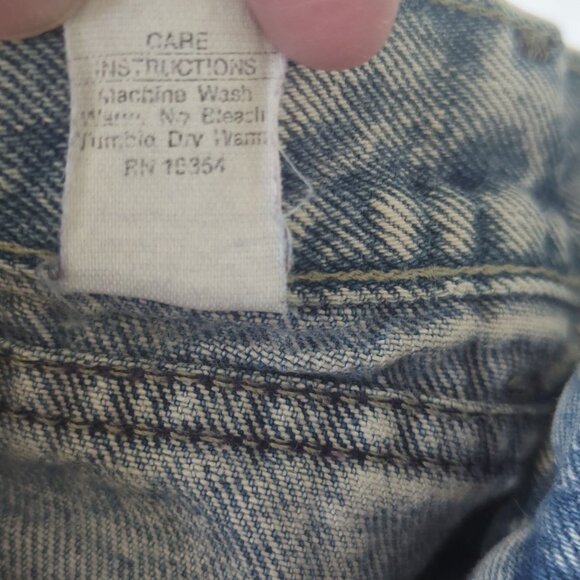 Vintage Essentials Sport Jeans sz 12 Acid Wash High Waist Pleated Mom Tapered - Picture 10 of 15